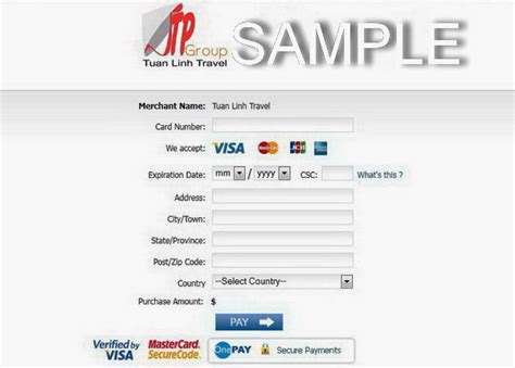Travel Card Online Payment