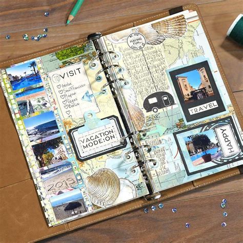 Travel Journal And Scrapbook