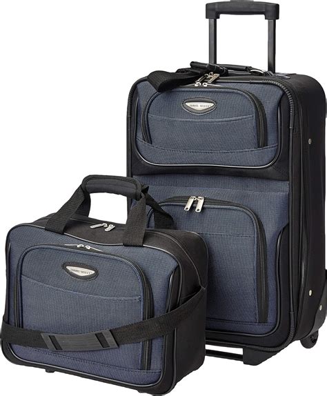 Travel Select Amsterdam Expandable Rolling Upright 2-Piece Set