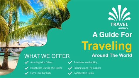 Travel and Tourism Google Slides Presentation Template SlideSalad