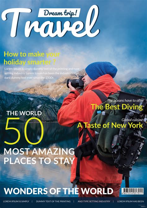 Travel magazine. 
