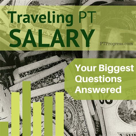 Travel pt salary. The travel physical therapist salary is often higher than the permanent physical therapy salary. Plus, travel PTs receive comprehensive benefits in addition to their high travel pay! ... are factored in, a traveling PT can earn into six figures. Traveling physical therapists’ salaries are further enhanced by benefits including: Health, Life ... 
