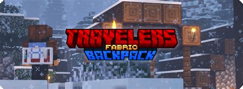Traveler's Backpack Minecraft Mods CurseForge. 