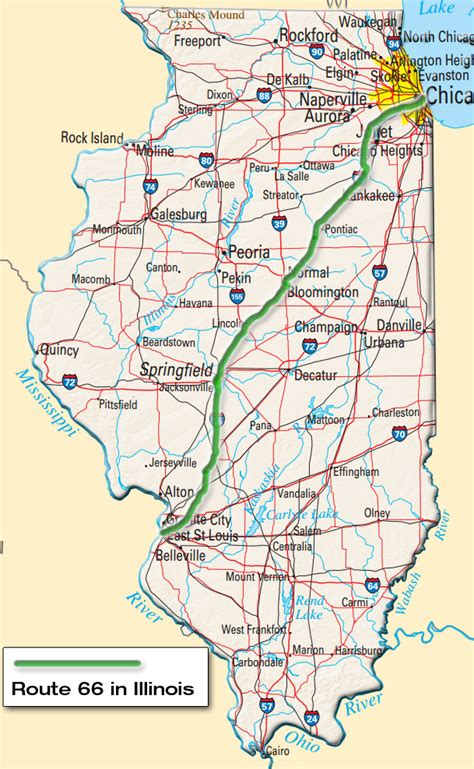 Download Traveling Thenew Historic Route 66 Of Illinois By John Weiss