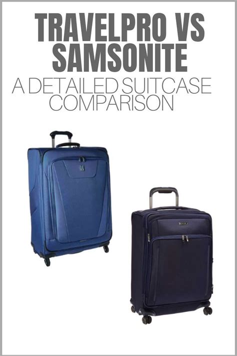Travelpro vs samsonite. 4.1. Overall Score. Shop Samsonite. Compare Samsonite vs another brand. Travelpro. 4.2. Overall Score. Shop Travelpro. Compare Travelpro vs another brand. … 
