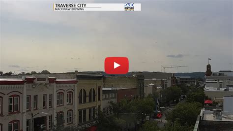 Traverse city live camera. Take a look at this Traverse City, Michigan Downtown Live Webcam. This HD live cam is streaming from atop Mackinaw Brewing Company. The Traverse City area features freshwater beaches, a National Lakeshore, vineyards, downhill skiing areas, and numerous forests. Also, In 2009, TripAdvisor named Traverse City the number two small town travel ... 