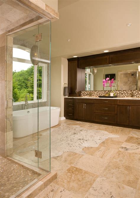 Travertine tile backsplash ideas.  Travertine tile bathroom ideas decor ideasdecor.  Her...