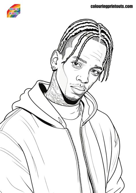 Travis Scott Coloring