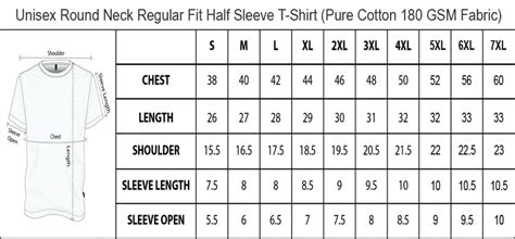 Travis Scott Merch Sizing Chart