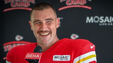 Sep 27, 2023 · The world can’t get enough of Travis Kelce and Taylor Swift. The couple has become a sensation in the media, internet, and fans alike. Taylor Swift may have dropped a bombshell for her fans and the NFL world but some seem more interested in Travis Kelce’s facial hair. Patrick Mahomes’ mother for one seems to care more about Kelce’s stache. . 
