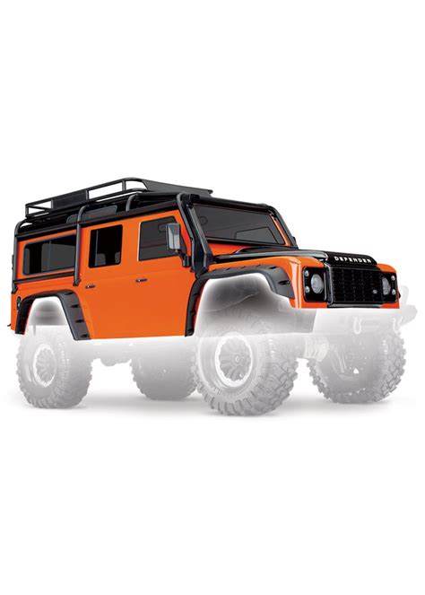 Traxxas 8011A TRX-4 Defender Orange Body Hobby City NZ