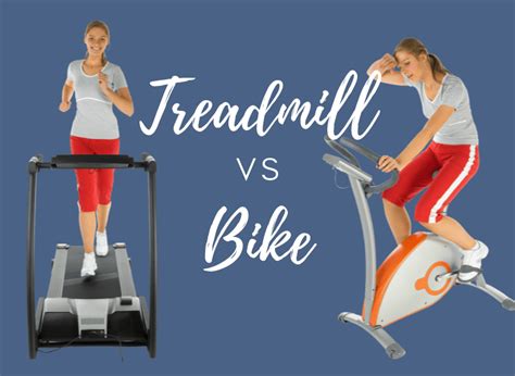 Treadmill vs bike. Working out on the treadmill can burn more calories than a similar effort on the recumbent bike. In 30 minutes, a moderate workout on the stationary recumbent bike burns about 260 calories for a 155-pound person. In the same amount of time, a moderate jog of 5 mph burns 298 calories. Going faster or adding an incline burns even more. 