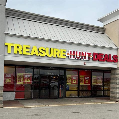 Treasure Hunt Deals – Orland Park. 15782 S. LaGrange Rd, Orland Park, IL (708)949-8138. The advertised prices are $10 Fridays, $8 Saturdays, $6 Sundays, $4 Mondays, $2 …. 