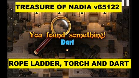 Treasure of Nadia v65122 - Rope Ladder, Torch, and Dart …