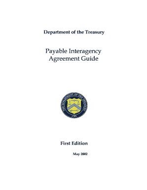 Treasury Department issues inter-agency business …