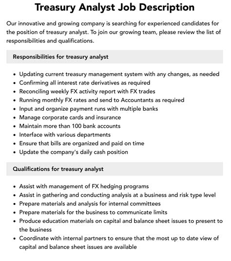 Treasury analyst (Central / Treasury operation / 2 months AWS VB ...