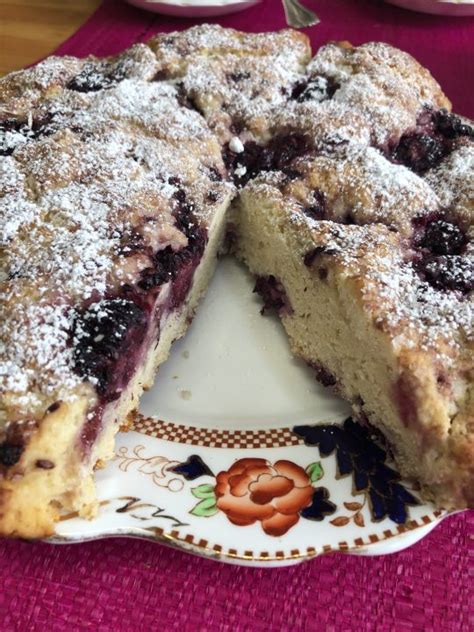 Treat Mom with Mary Ann Esposito’s Mascarpone Blackberry Cake