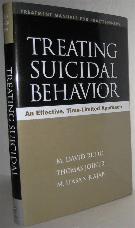 Treating suicidal behavior an effective time limited approach treatment manuals for practitioners. - By andrew stellman head first pmp a brain friendly guide.
