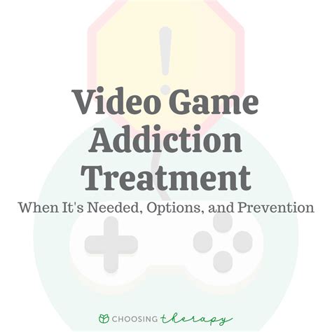 Treatment in a Video Game Addiction Treatment Center