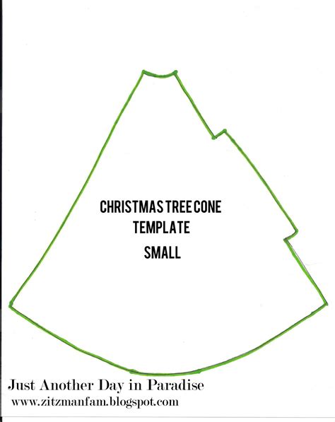 Tree Cone Template