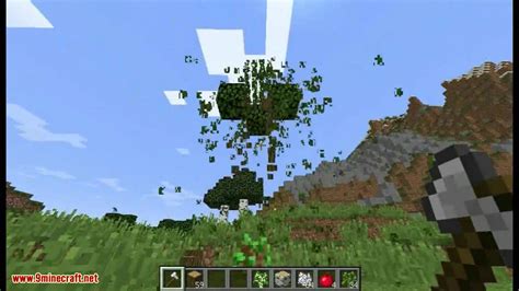 Tree Cutter Down Mod 1 10 2 Cut Down Any Tree In One Hit 9minecraft Net