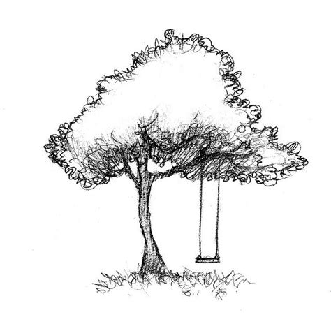 Tree Swing Drawing at Explore collection of Tree