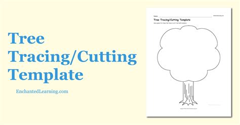 Tree Tracing/Cutting Template