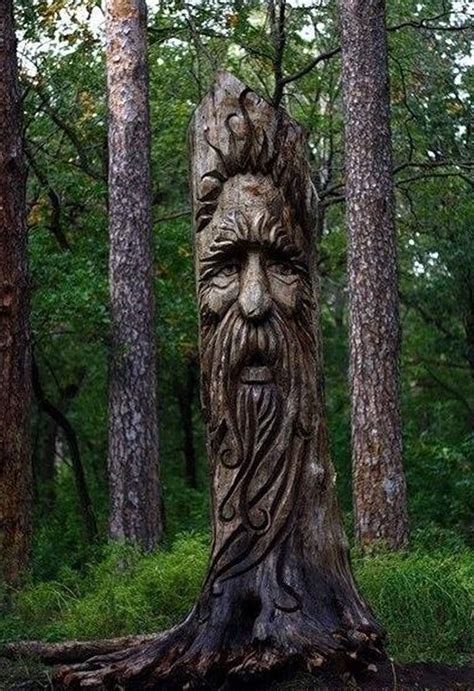 Tree Trunk Carving - Etsy