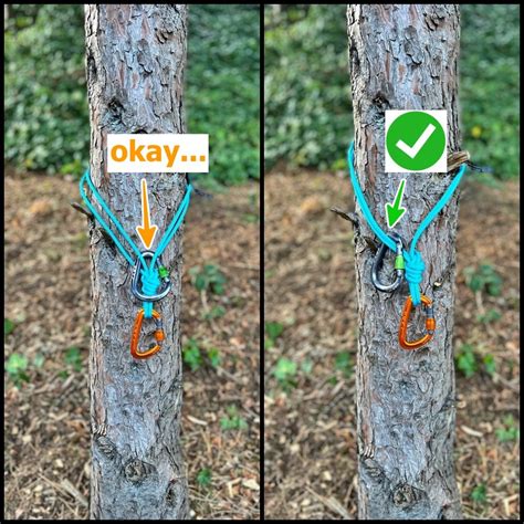 Tree anchor with cordelette.  anchor when constructing a gear belay 2)...
