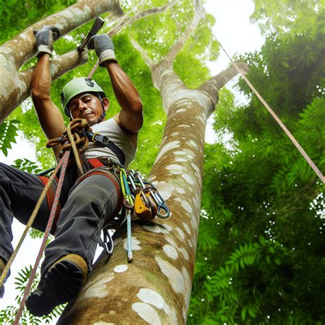 Tree climbing sport.  Discover essential skills and techniques for tree climbin...