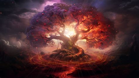 Tree of the knowledge of good and evil Tree tattoo, Abstract tree