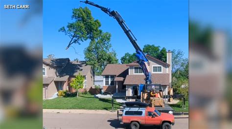 Tree removal services busy with tornado cleanup in Highlands Ranch