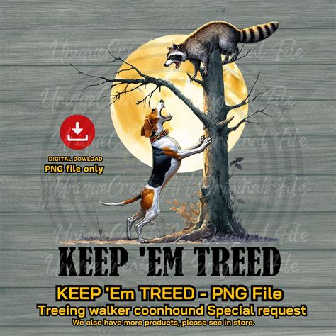 Treed Coon - Etsy