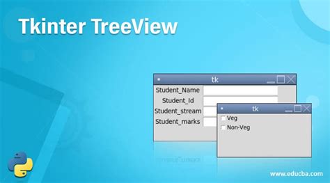 Treeview in tkinter.  The treeview widget allows you to create tables with rows and columns ...