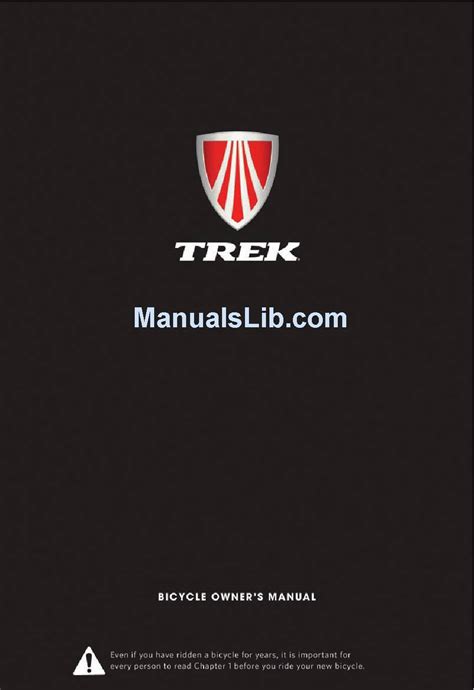 Trek bicycles owners manuals free download. - Notting hill gate ausgabe 2007 textbook 2.