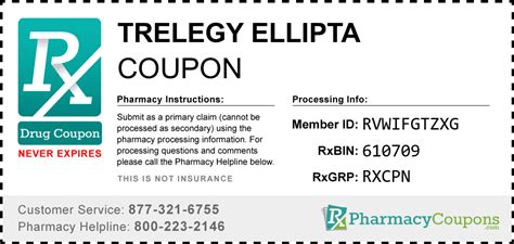 Trelegy Ellipta Coupon. Get a free BuzzRx coupon and save up t