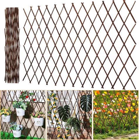Trellis for climbing plants amazon.  Amazon.  Besides, WIDELY USED:The expandable willow trelli...