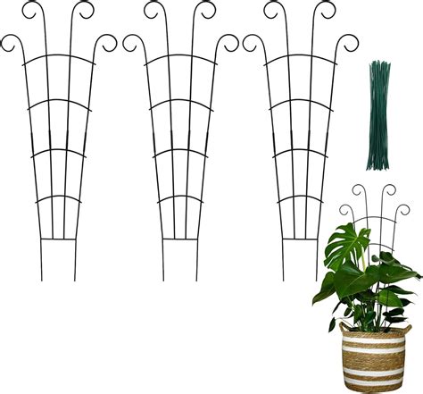 Trellis for climbing plants amazon.  Flexible placement and easy assembly.  Each 30-inch trellis...