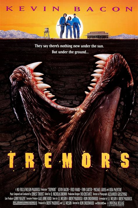 Tremor movie. First introduced in the 1990 film Tremors, Graboids are depicted as subterranean animals, superficially resembling gigantic worms or grubs, with long cylindrical bodies. When fully grown, a Graboid will be up to 30 feet (9.1 m) long, and 6 feet (1.8 m) across at the widest point, and weigh 10-20 tons. Graboids have no eyes; they do not need ... 