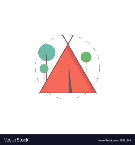 Trend Alert: Clipart of a Tent—The Must-Have Visual Element for Outdoor Enthusiasts