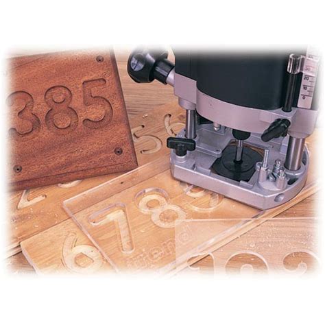 Trend Number Routing Template Set Router Accessories