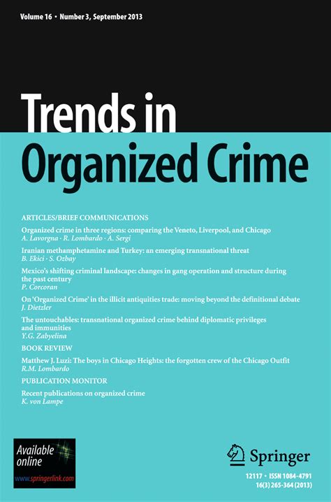 Trends in Organized Crime - SCI Journal