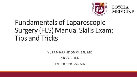 Trends in the Fundamentals of Laparoscopic Surgery® (FLS