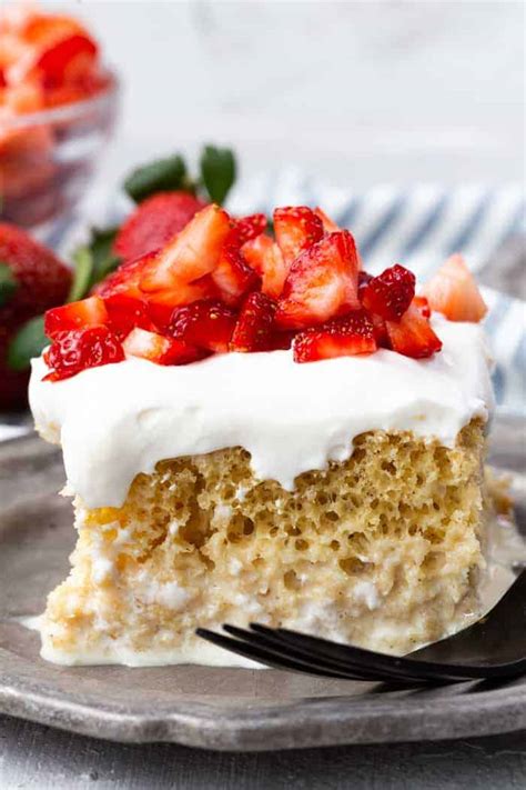 Tres Leches Cake {Easy Delicious Cake!} - Spend With …