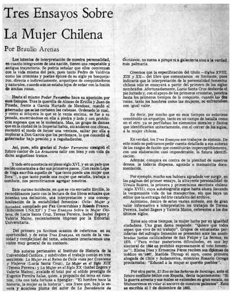 Tres ensayos sobre la mujer chilena. - Guía de tiempos de instalación eléctrica luckins.