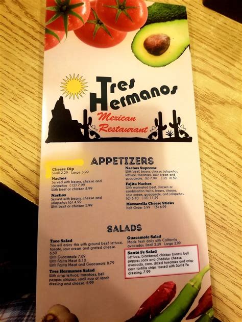 Tres hermanos whitney tx. Feb 3, 2024 · The actual menu of the Tres Hermanos restaurant. Prices and visitors' opinions on dishes. ... Whitney, Texas / Tres Hermanos / ... Add to compare #1 of 9 Mexican ... 