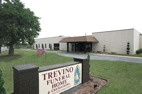 Trevino funeral home brownsville tx. Treviño Funeral Home of ... Trevino Funeral Home - Old Port Isabel. 1355 Old Port Isabel Rd, Brownsville, TX 78521. Call: (956) 542-2583. How to support Rosalinda's loved ones. 