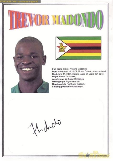 Trevor Madondo - Wikipedia