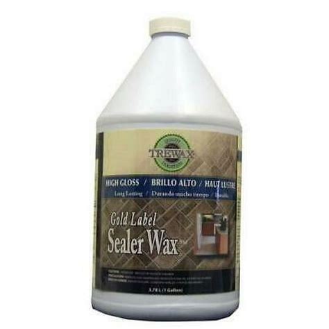 Trewax Gold Label High Gloss Sealer Wax Liquid 1 gal.