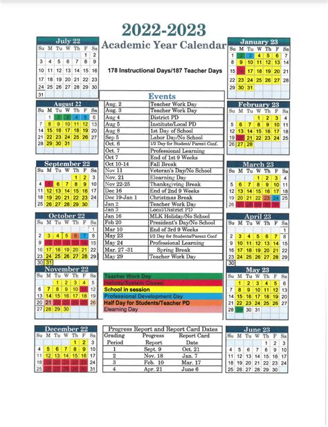 Tri C Academic Calendar